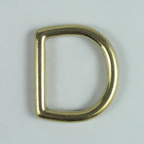 Solid Cast Dee ring inside diameter is 1 1/4 inch.