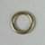 Solid cast brass O ring inside diameter is 1/2 inch.
