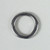 Solid cast O ring inside diameter is 1/2 inch.