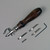 This 5 pcs stiching groover set combines many leather craft tools into one.