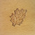 L 930-00 Leather Stamp Tool makes leaf imprint.