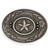 This Ranger Crest Trophy Buckle has an antique nickel finish and fits up to 38mm (1-1/2 inch) leather straps.