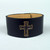 Leather Christian Design Bracelets 1 1/4" wide
