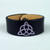 Christian Triquetra Etched Wristband 1" wide