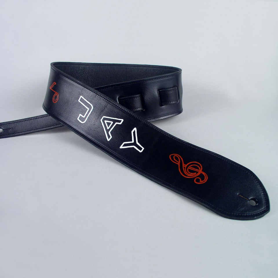 Custom Guitar Straps Etched Series