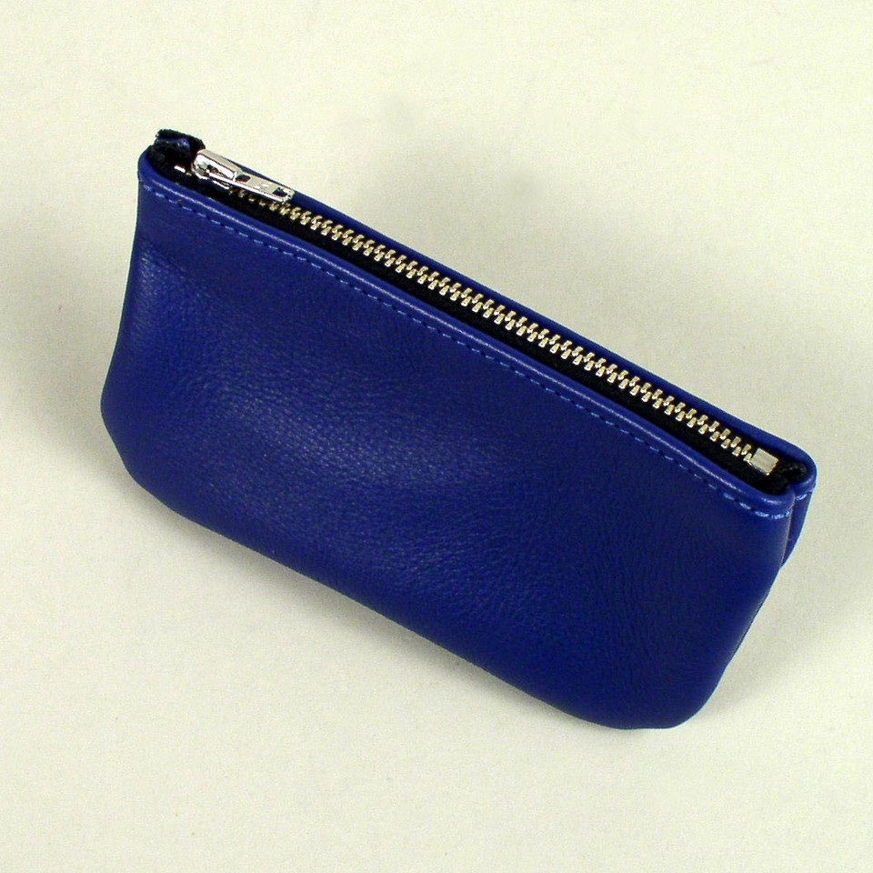 Soft Leather Zipper Coin Purse Leathersmith Designs Inc.