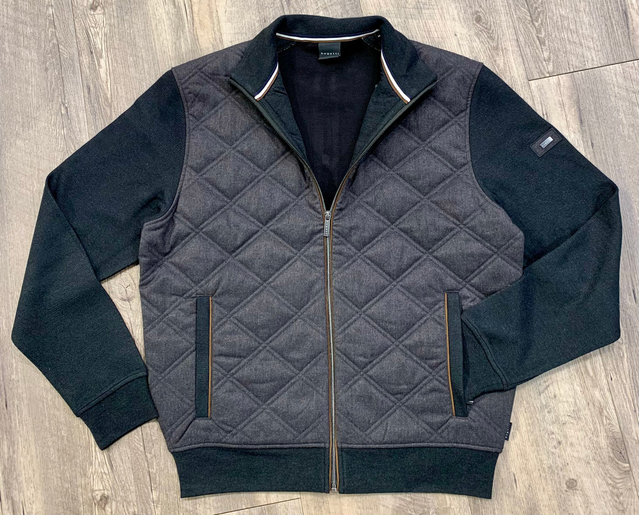 BUGATTI Full Zip Jacket 8700 85056D - Jims Clothes Closet