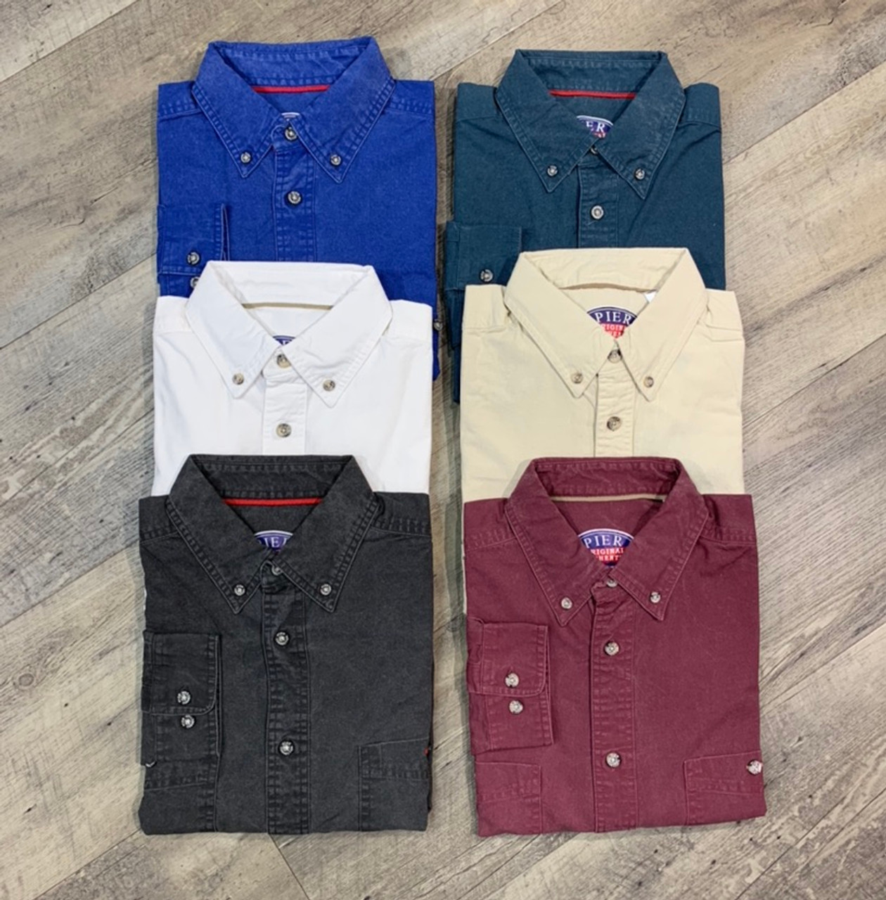 【YOURNUS】PierX Over Long Sleeve PIER CONNECTION Long Sleeve Shirt 200 - Jims Clothes Closet