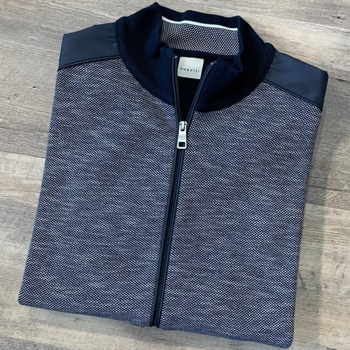 BUGATTI  Long Sleeve  Full Zip  Sweater 8750-35171
