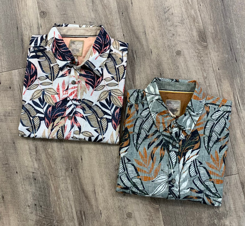 POINT ZERO Short Sleeve Tropical Shirt 7264325