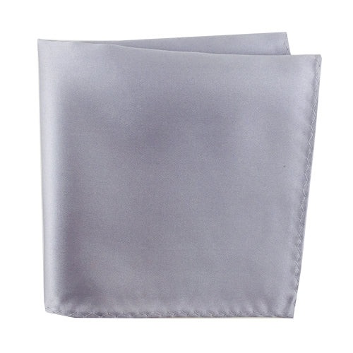 KNOTZ Pocket Square 3200-10 Silver