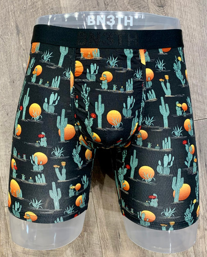 BN3TH Classic Boxer Brief Cacti Black