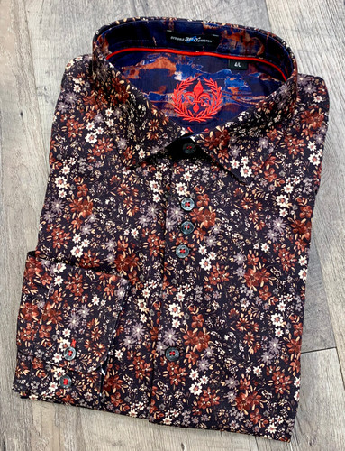 AU NOIR Long Sleeve Shirt Bloom