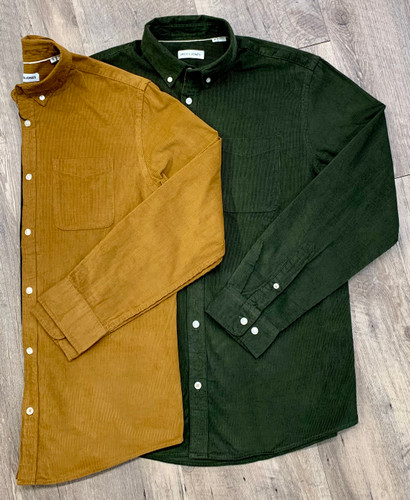 JACK & JONES  Long Sleeve Cord Shirt 12278967