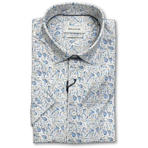 BUGATCHI Short Sleeve  Shirt JF9215F40