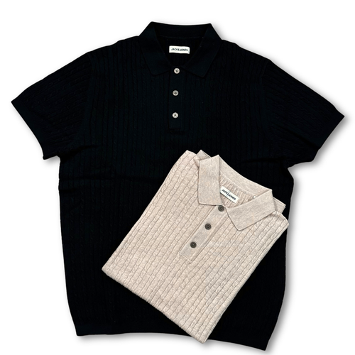 JACK & JONES  Short Sleeve Knit Polo 12288259
