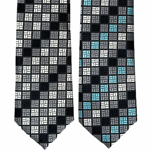KNOTZ Blue  Tie Pattern 3375