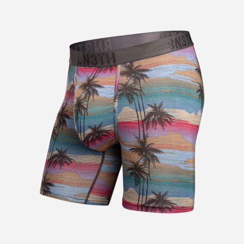 BN3TH  Classic Icon Palm Tree Horizon Heather