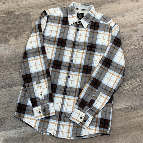 POINT ZERO Long Sleeve Flannel Shirt 7954526