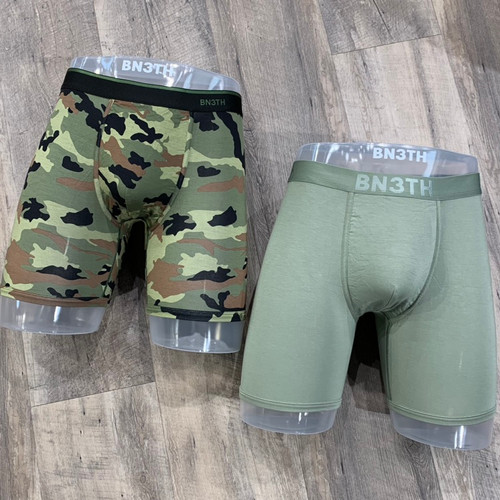 BN3TH Classic Boxer 2PK Pine/Camo Green