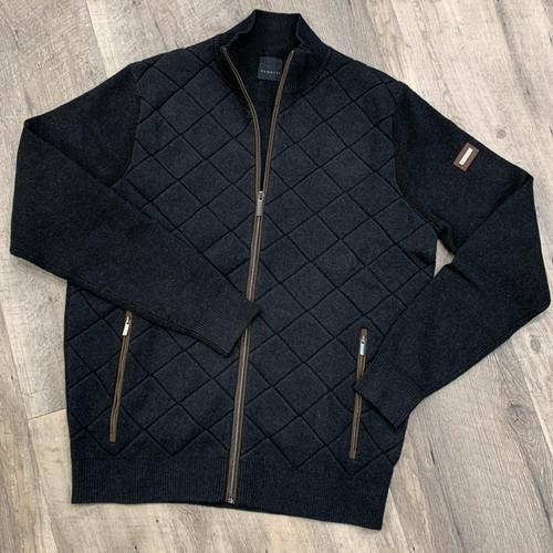 BUGATTI  Full  Zip Sweater 7600 45523