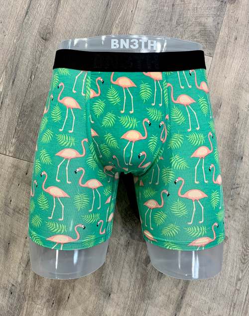 BN3TH Classic Boxer Brief  Flamingos Spruce