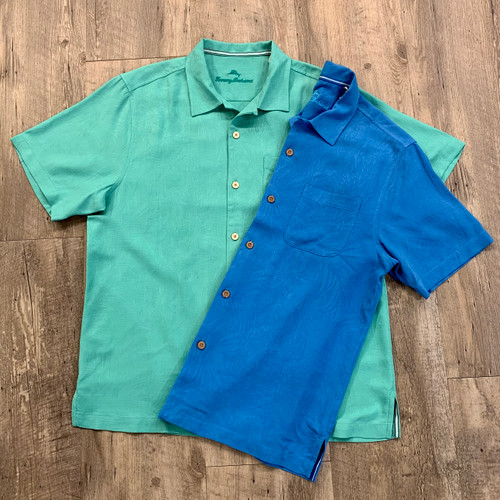 TOMMY BAHAMA Short Sleeve Silk  ST325384 SP24