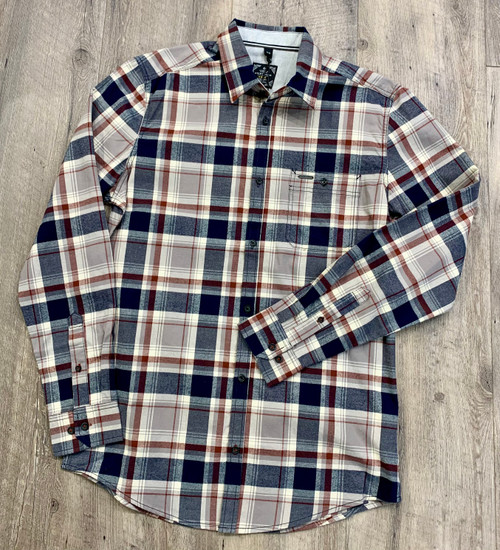 POINT ZERO Long Sleeve Flannel Shirt 7364510