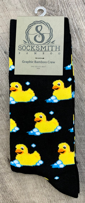SOCKSMITH Bubble Up Rubber Duck