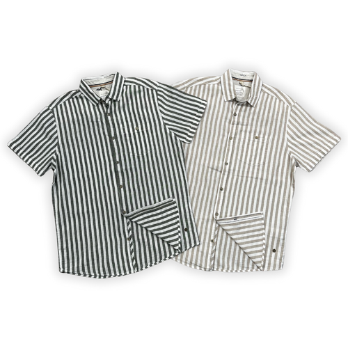 POINT ZERO Short Sleeve Shirt  Linen 7664301