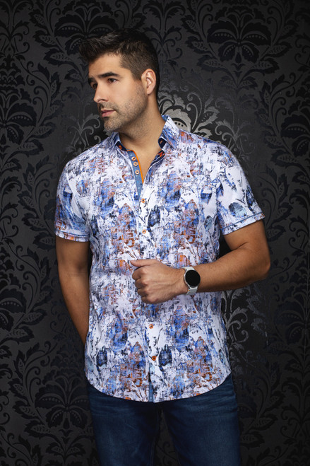 AU NOIR Short Sleeve  Shirt Venice