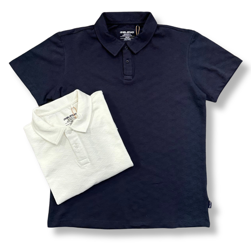 BLEND Short Sleeve Polo 20720442