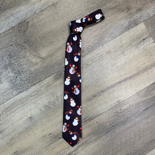 CHRISTMAS Ties Snowman