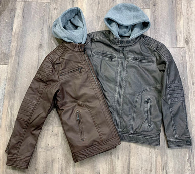 POINT ZERO Vegan Leather Jacket 7568425 - Jims Clothes Closet
