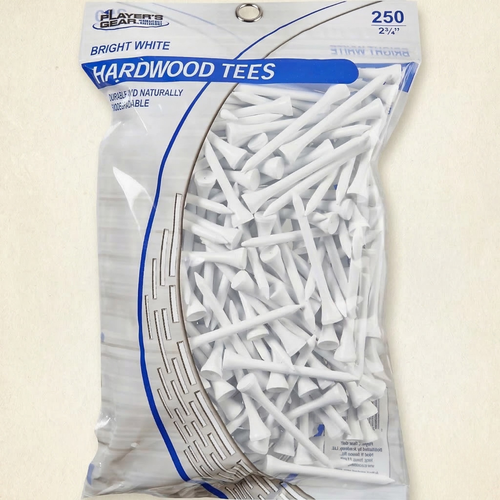 Players Gear 2-3/4 in Hardwood Tees 250-Pack