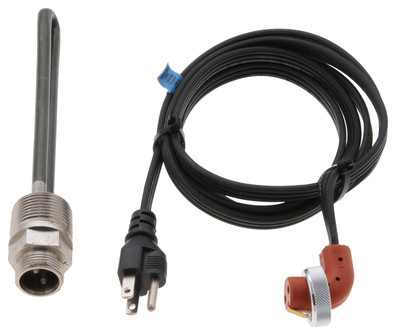 8609802 ENGINE HEATER, 150W 120V, 1" NPT, WATER/OIL, STAINLESS STEEL