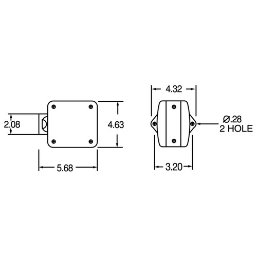 4854 DUAL FACE HORIZON TURNSIGNAL