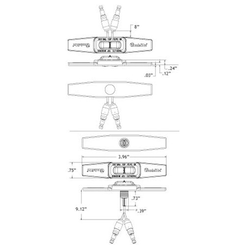 36110R MODEL 36 RED LED MARKER LAMP