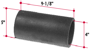 H126 HUTCH RUBBER TRUNION BUSHING