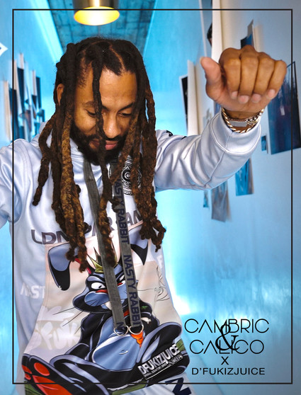 Artist Chuckwavy rocking The Nasty Rabbit World Traveler Hoodie in his video AIRBNB