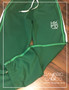 The HKFD Green Striped Sweatpants Full View