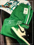 The HKFD Green Striped Sweatpants Outfit