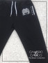 Black Navy Button Jogger by Cambric and Calico Clothing