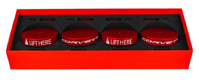 Polish-Puck Set Per Lucidatura E Lavaggio Cerchi E Alluminio - Pasta Detergente 100g In Scatola Alluminio + Guanto, Rosso, Per Acciaio Inox E Scarichi Moto