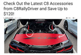 Check Out the Latest C8 Accessories from C8RallyDriver!