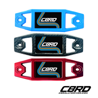 Corvette Z06 Engine Builder Plaque by C8Rally Driver Designs in Factory Color Rapid Blue finish, Fits 2023+ Corvette Z06 LT6 Engine for the Coupe and Hard Top Convertible build