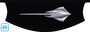 Galvano Official Corvette Stingray logo C8 trunk cover for engine bay detailing and car shows, Official Corvette Galvano Stingray logo on Black cover, C8RallyDriver.com