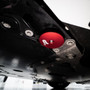 Corvette C8 logo jack puck set by Paragon Performance Installed