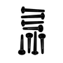 Torq head titanium bolts.  Strut Support Bar kit. Stealth Black for 2020+ C8 Corvette Titanium Bolt Mounting Hardware.
