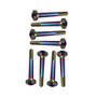 Torq head titanium bolts.  Strut Support Bar kit. Rainbow Colorshift for 2020+ C8 Corvette Titanium Bolt Mounting Hardware.